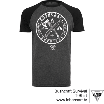 T-Shirt Männer "Bushcraft&Survival"