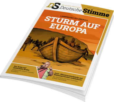 Deutsche Stimme - November 2023: »Lampedusa ist überall: STURM AUF EUROPA«