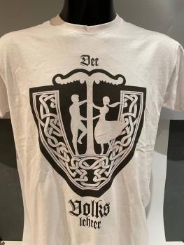 T-Hemd "Der Volkslehrer" weiß