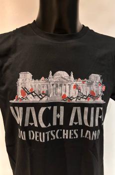 T-Hemd "Wach auf" schwarz