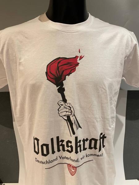 T-Hemd "Volkskraft 3" weiß