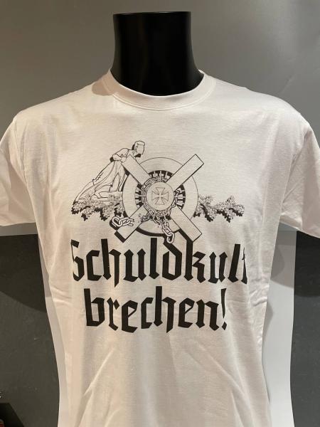 T-Hemd "Schuldkult brechen" weiß