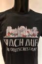 T-Hemd "Wach auf" schwarz